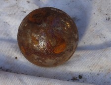 alte Eisenkugel Kugel DM ca