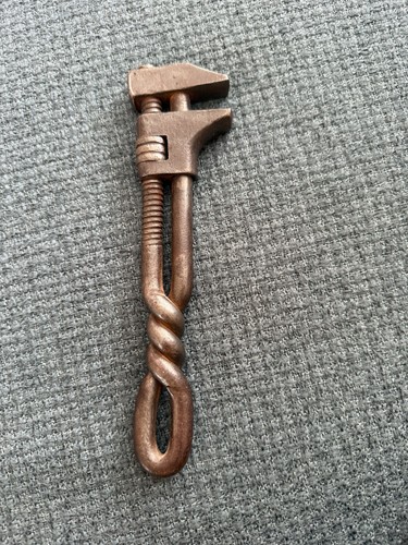 Antiker rollgabelschlüssel - antiker,