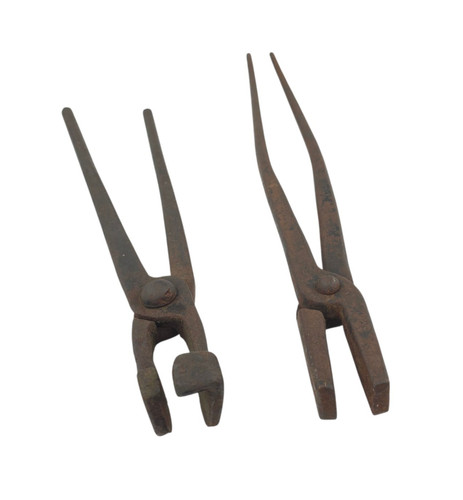 Schmiede feuer zange - 2x,