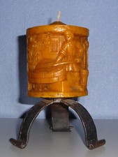 Uralte Motiv Kerze Relief Alte