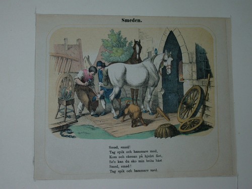 Schmiede berufe altkolrierte - schmiede-,