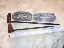 2 antike Lötkolben Löthammer